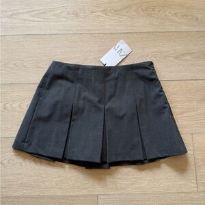 Zara pleated skort